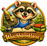 logo waschbaerenklasse